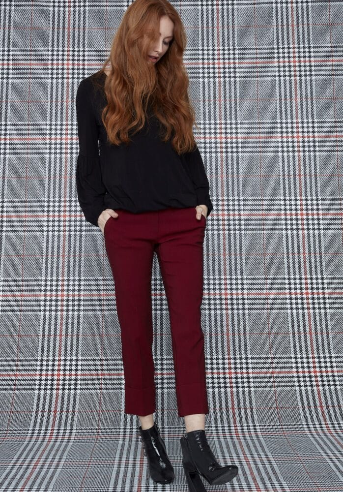 DOBBS SLIM CROPPED PANT