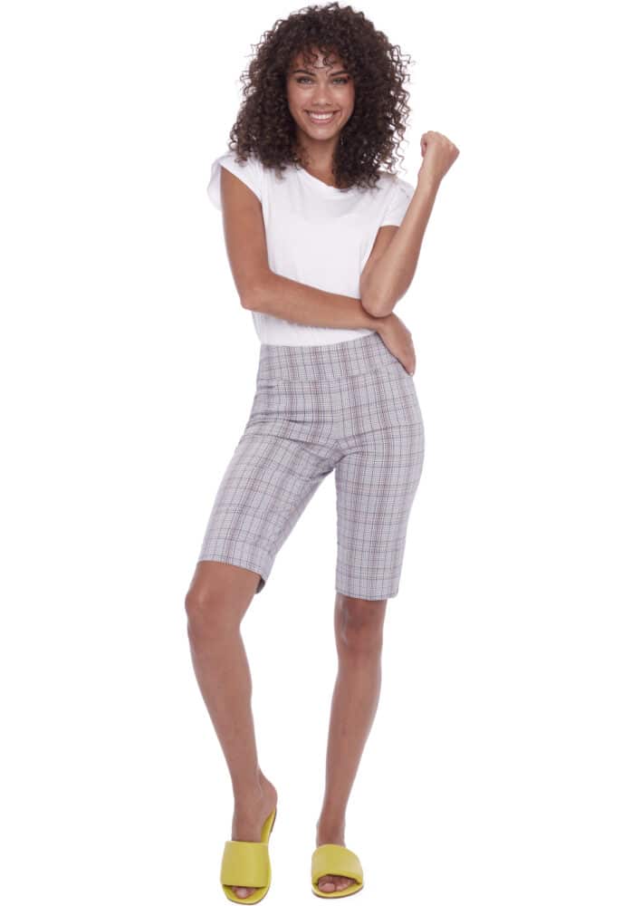 ICELAND PLAID TECHNO SHORT