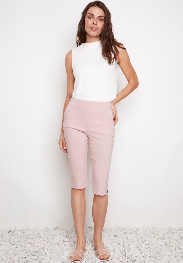PINK STRIPE TECHNO VENTED SHORT